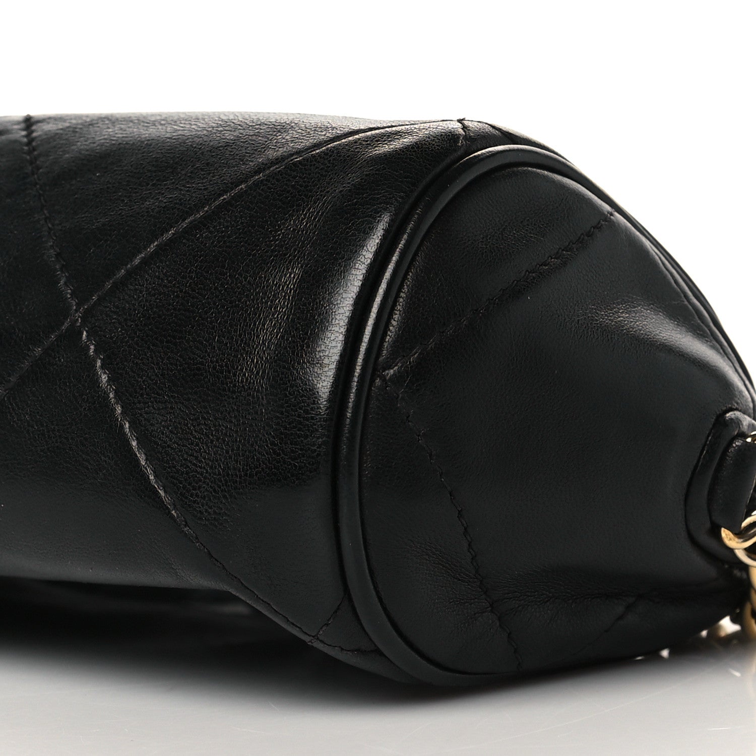 Chanel Lambskin Quilted Small Tassel Camera Case Black 9 of 9