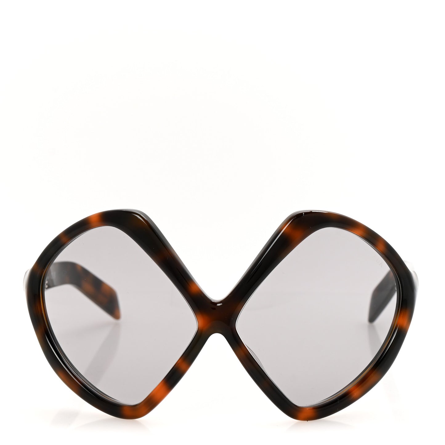 Acetate Shield Sunglasses SPR B21 Tortoise