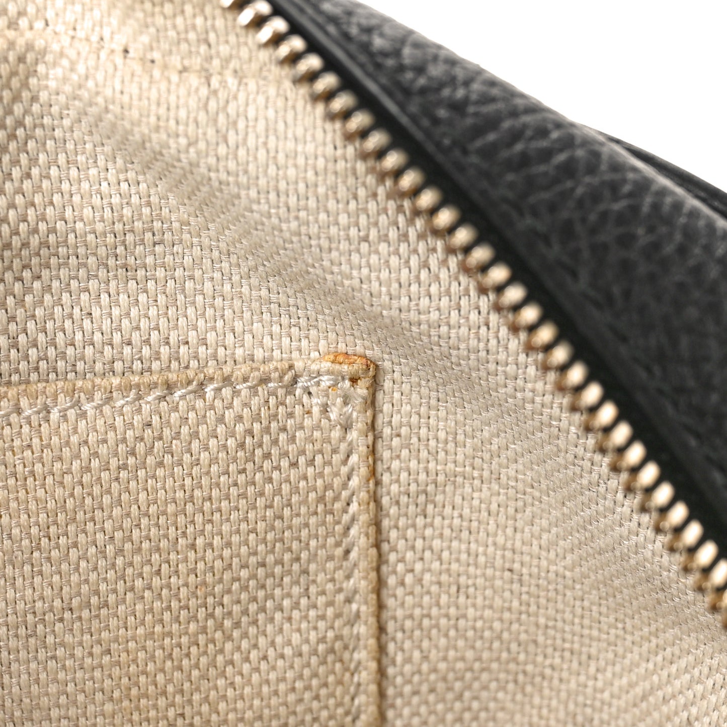 Pebbled Calfskin Small Soho Disco Bag Black
