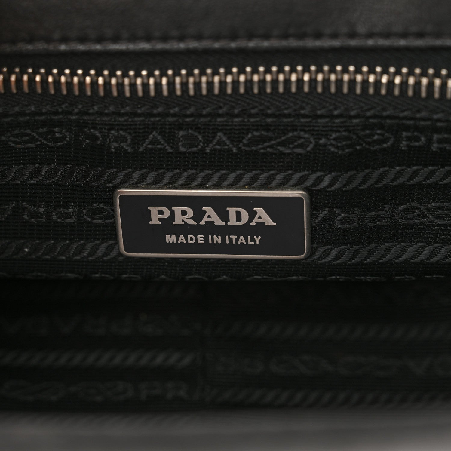 Prada Nappa Kisslock Small Frame Shoulder Bag Black 6 of 13