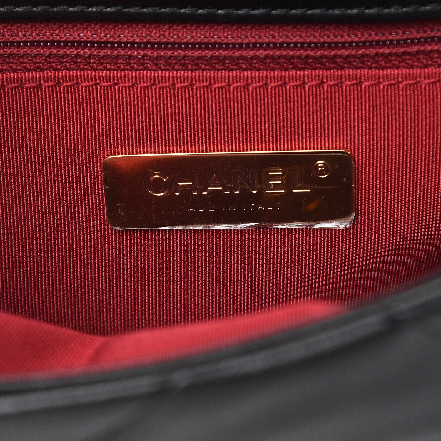 Chanel Lambskin Quilted Medium 19 Flap Black 6 of 11