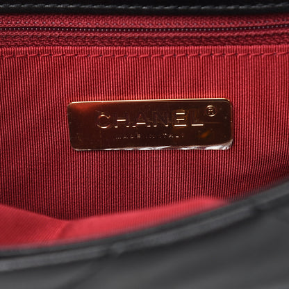 Chanel Lambskin Quilted Medium 19 Flap Black 6 of 11