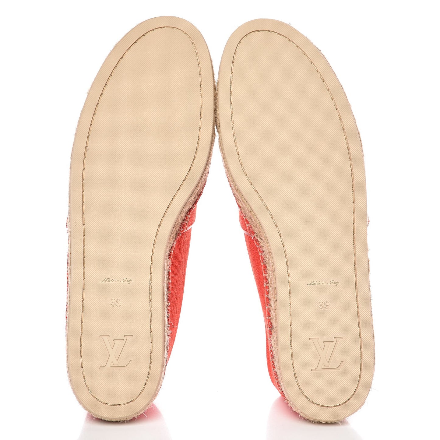 Canvas Waterfall Espadrille 39 Rouge