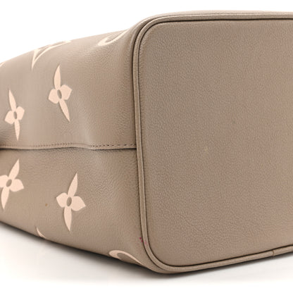 Louis Vuitton Empreinte Monogram Giant Neonoe MM Tourterelle Creme 9 of 12