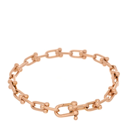 Tiffany 18K Rose Gold Small HardWear Link Bracelet 2 of 3