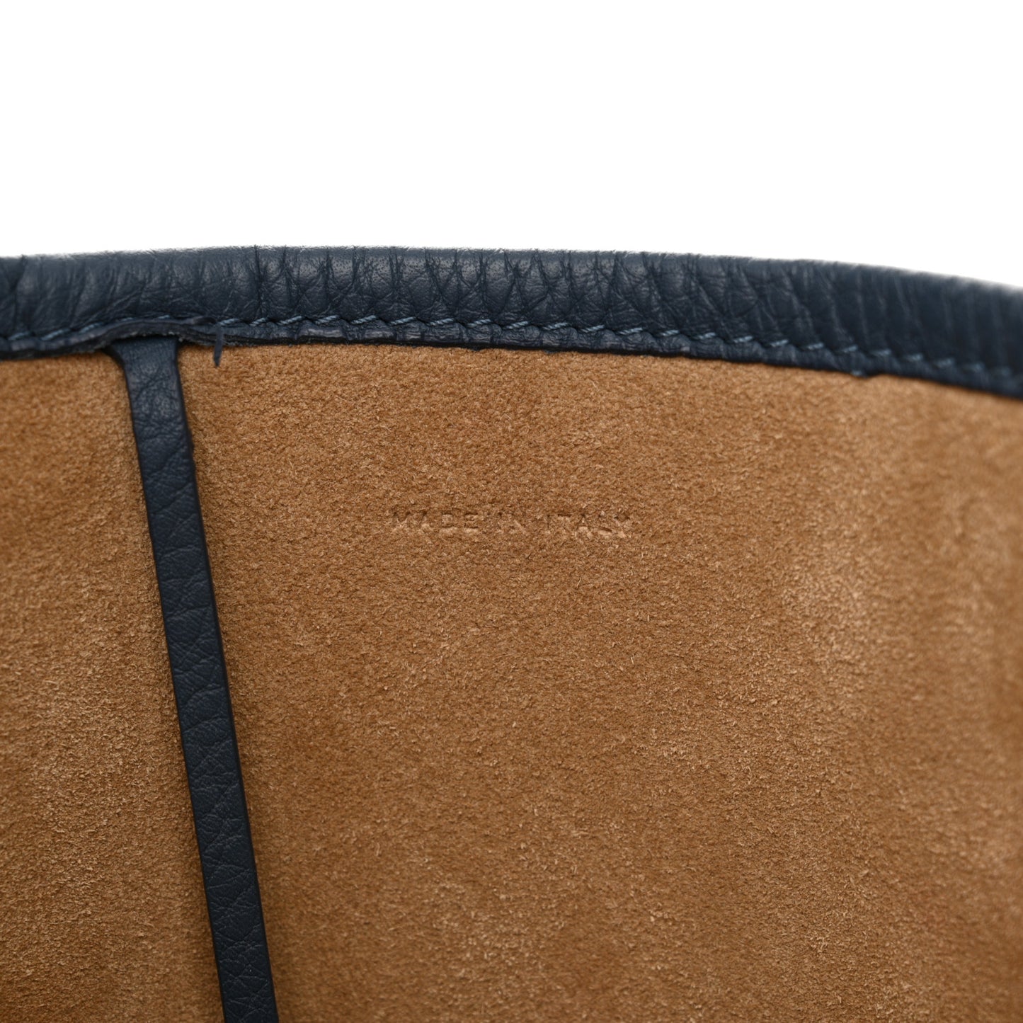 Grained Calfskin Medium N/S Park Tote Bluestone