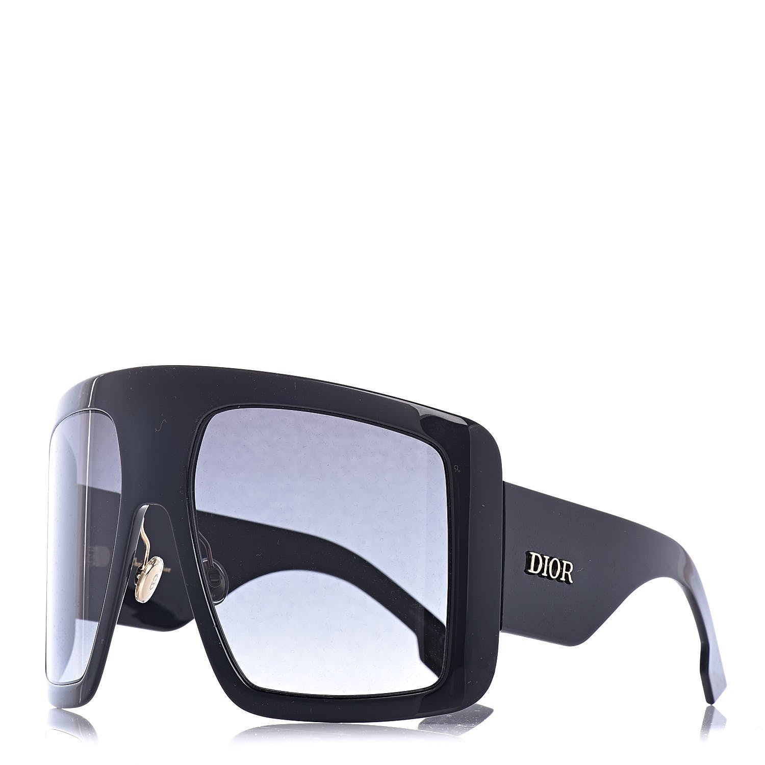 Christian Dior So Light Shield Sunglasses Black 1 of 10