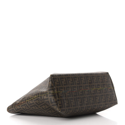 Fendi Zucca Spalmati Print Large Roll Tote Tobacco Multicolor 4 of 14