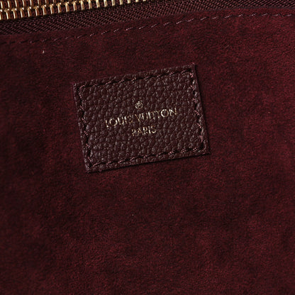 Louis Vuitton Empreinte Monogram Giant Neverfull MM Wine 7 of 10