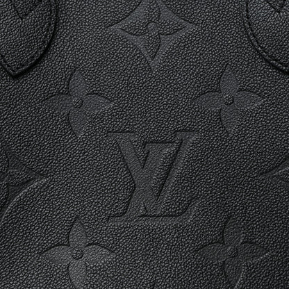 Louis Vuitton Empreinte Monogram Giant Neverfull MM Black 7 of 10