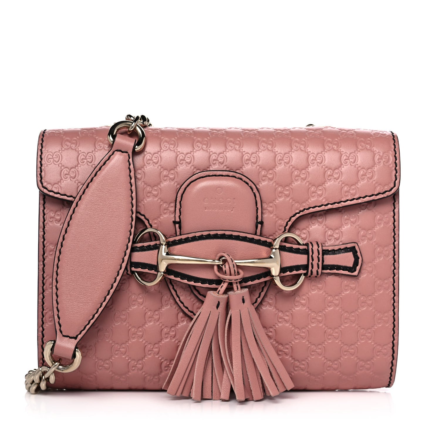 Microguccissima Mini Emily Shoulder Bag Soft Pink