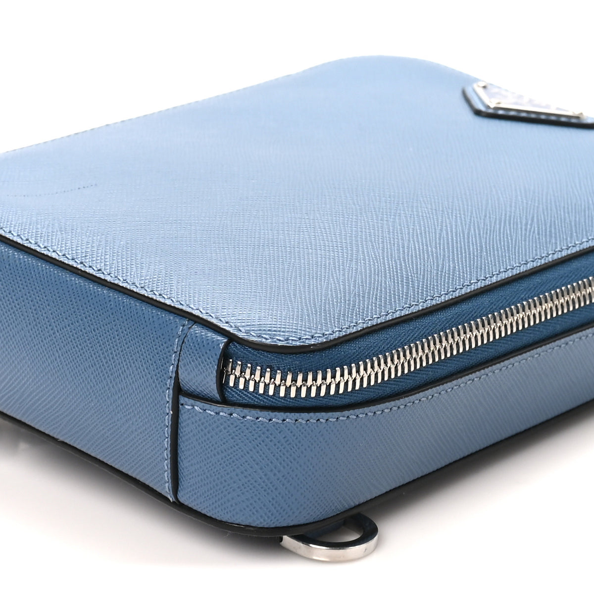 Saffiano Brique Sling Bag Blue