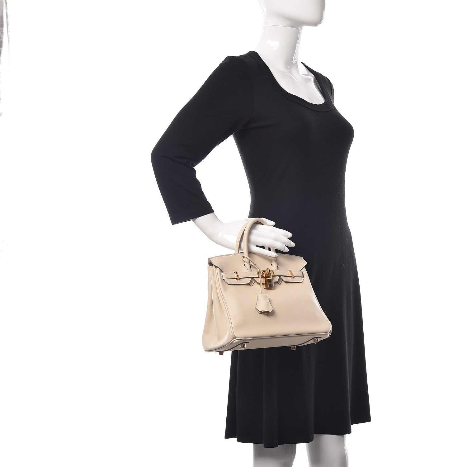 Hermes Swift Birkin 25 Craie 2 of 38