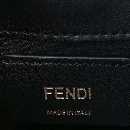 Fendi Vitello Liberty Lucido F is Fendi Wallet on Chain Black 6 of 10