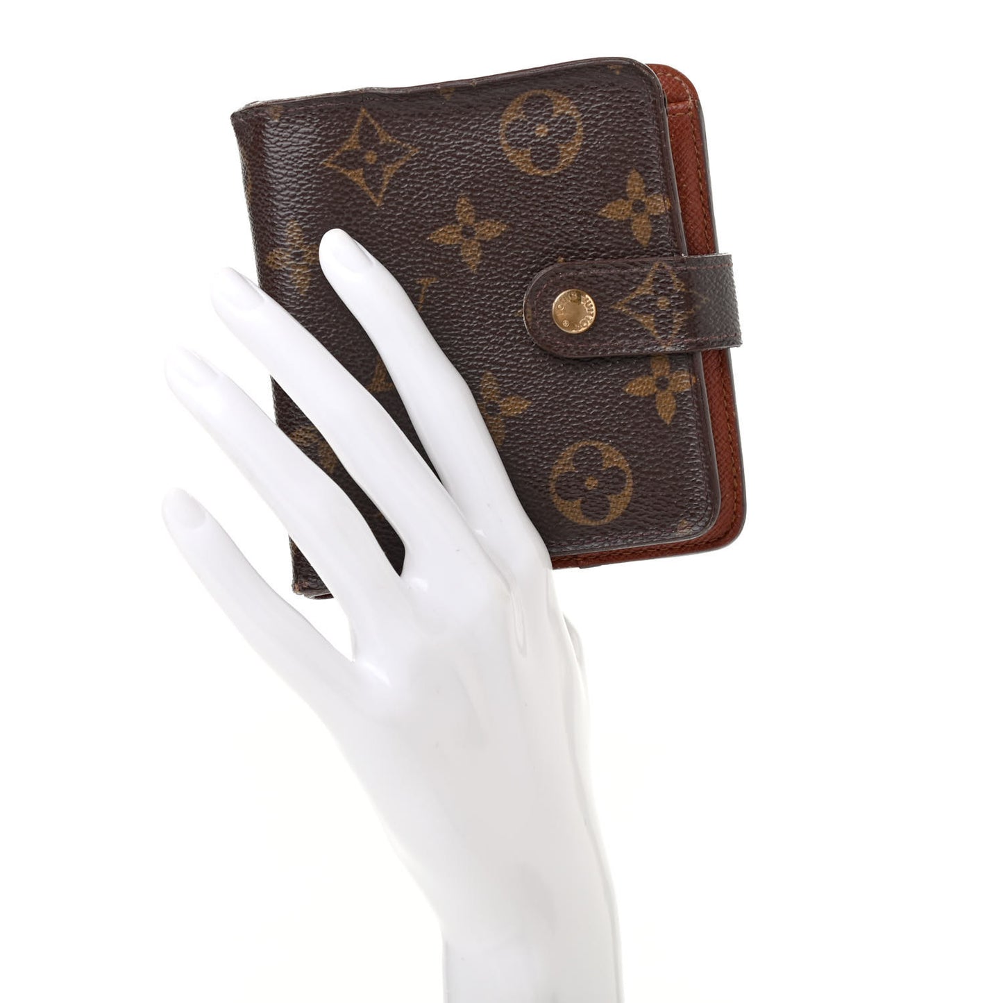 Monogram Compact Zippe Zipped Wallet