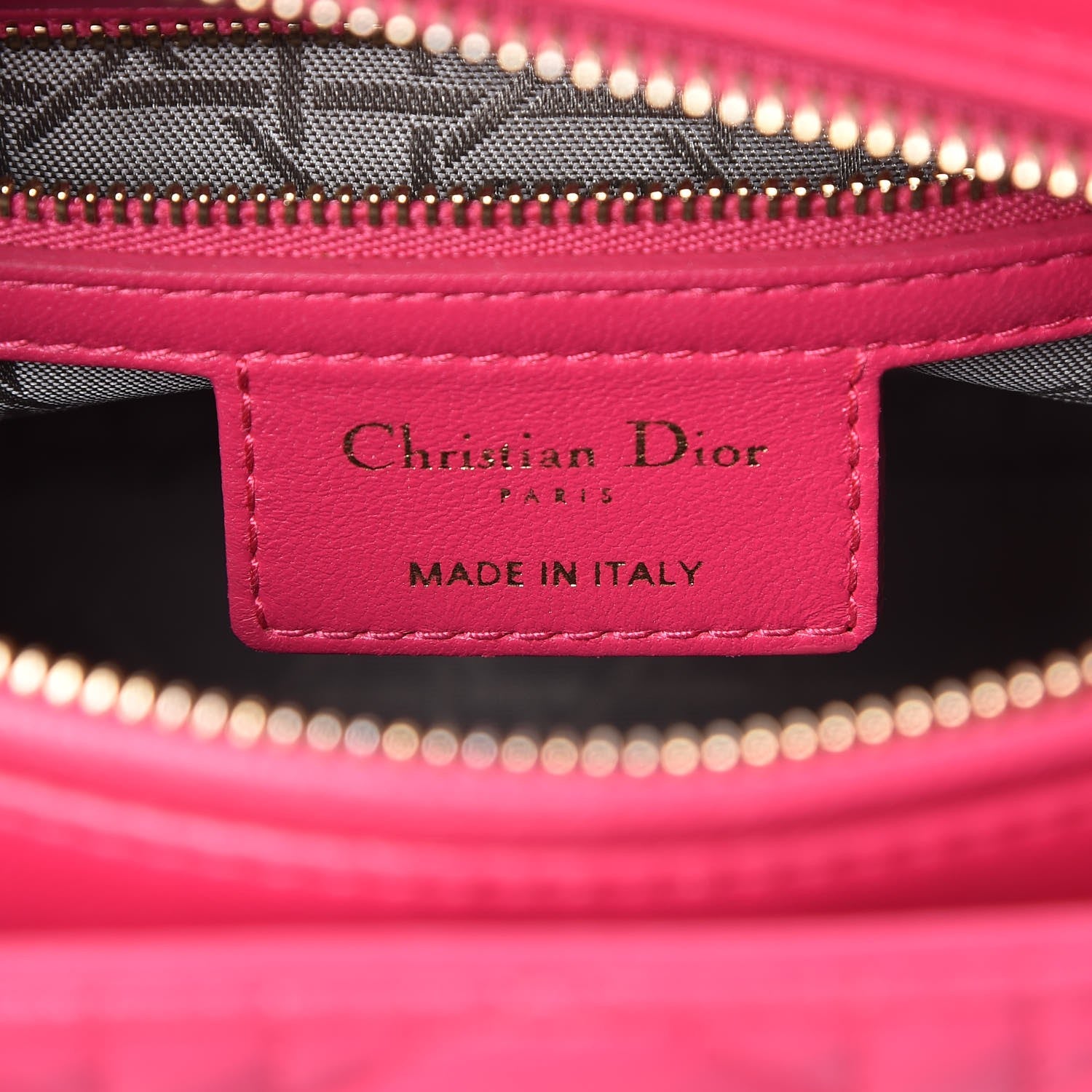 Christian Dior Lambskin Cannage Medium Lady Dior Pink 6 of 13