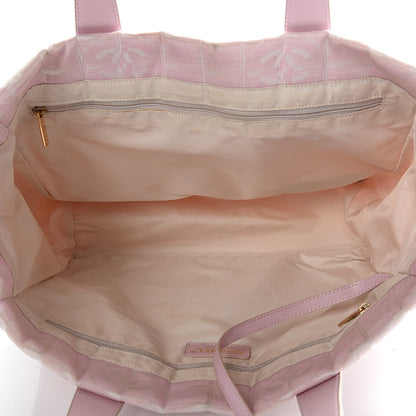 Chanel Nylon Travel Large Tote Pink 5 of 15