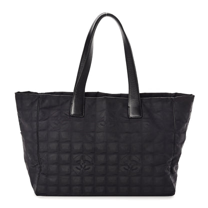 Chanel Nylon Large Travel Tote Black 1 of 9