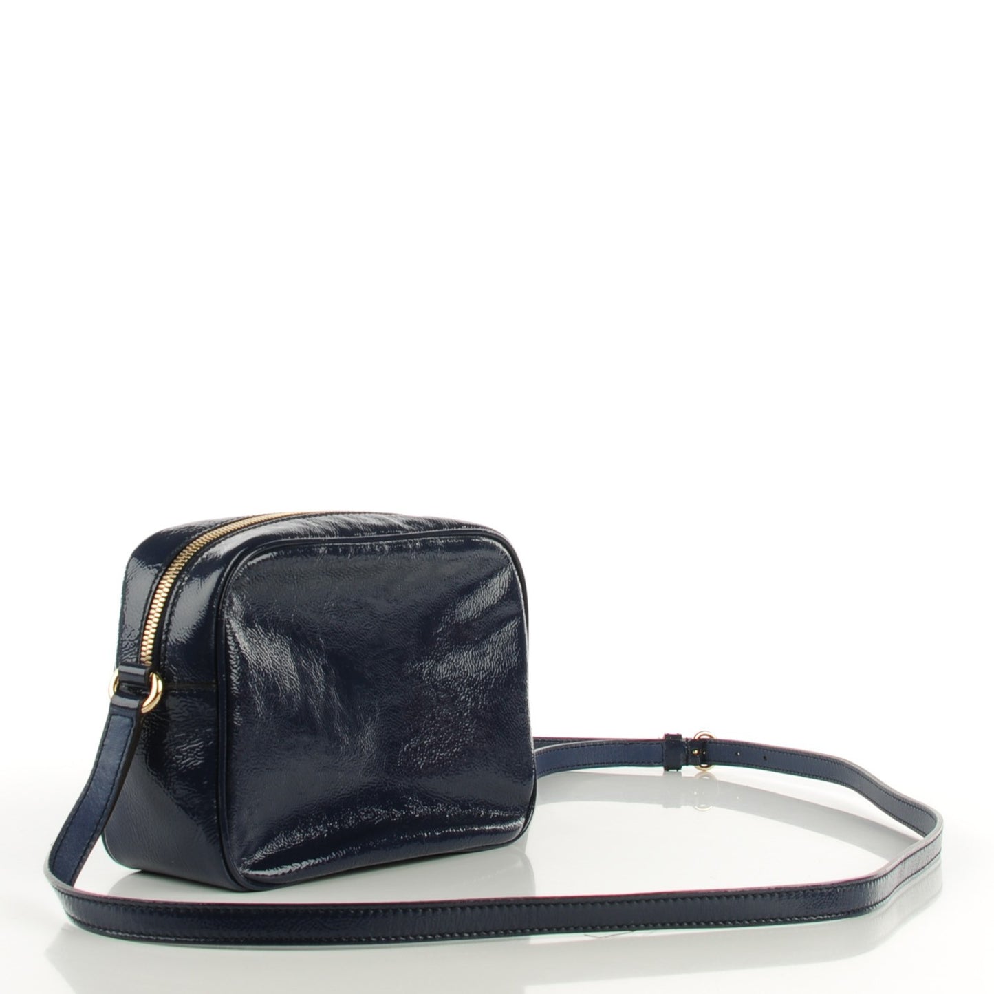 Vernice Naplack Small Soho Disco Bag Uniform Blue