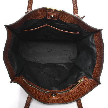 Burberry Heritage Grain Medium Woodbury Tote Brown 5 of 8