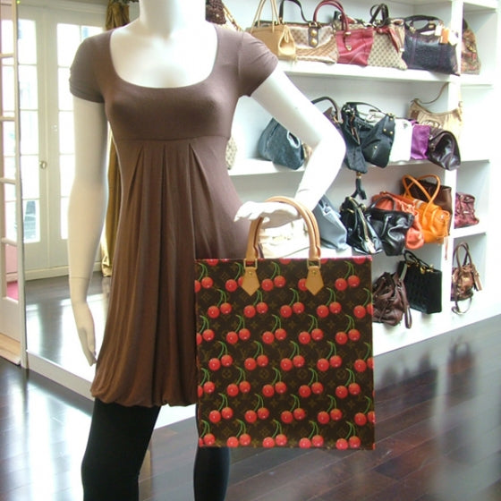 Monogram Cerises Sac Plat