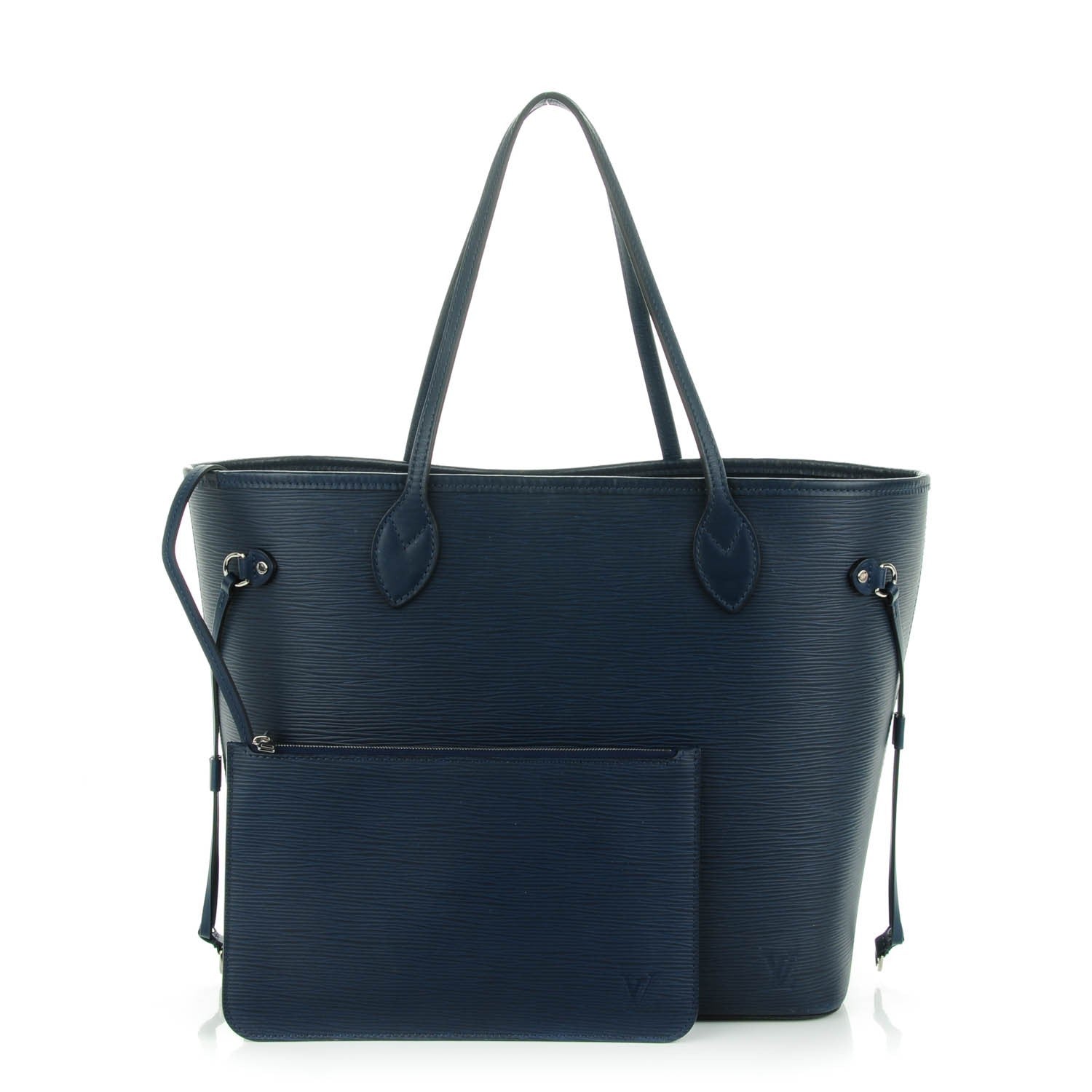 Louis Vuitton Epi Neverfull MM Indigo 1 of 10