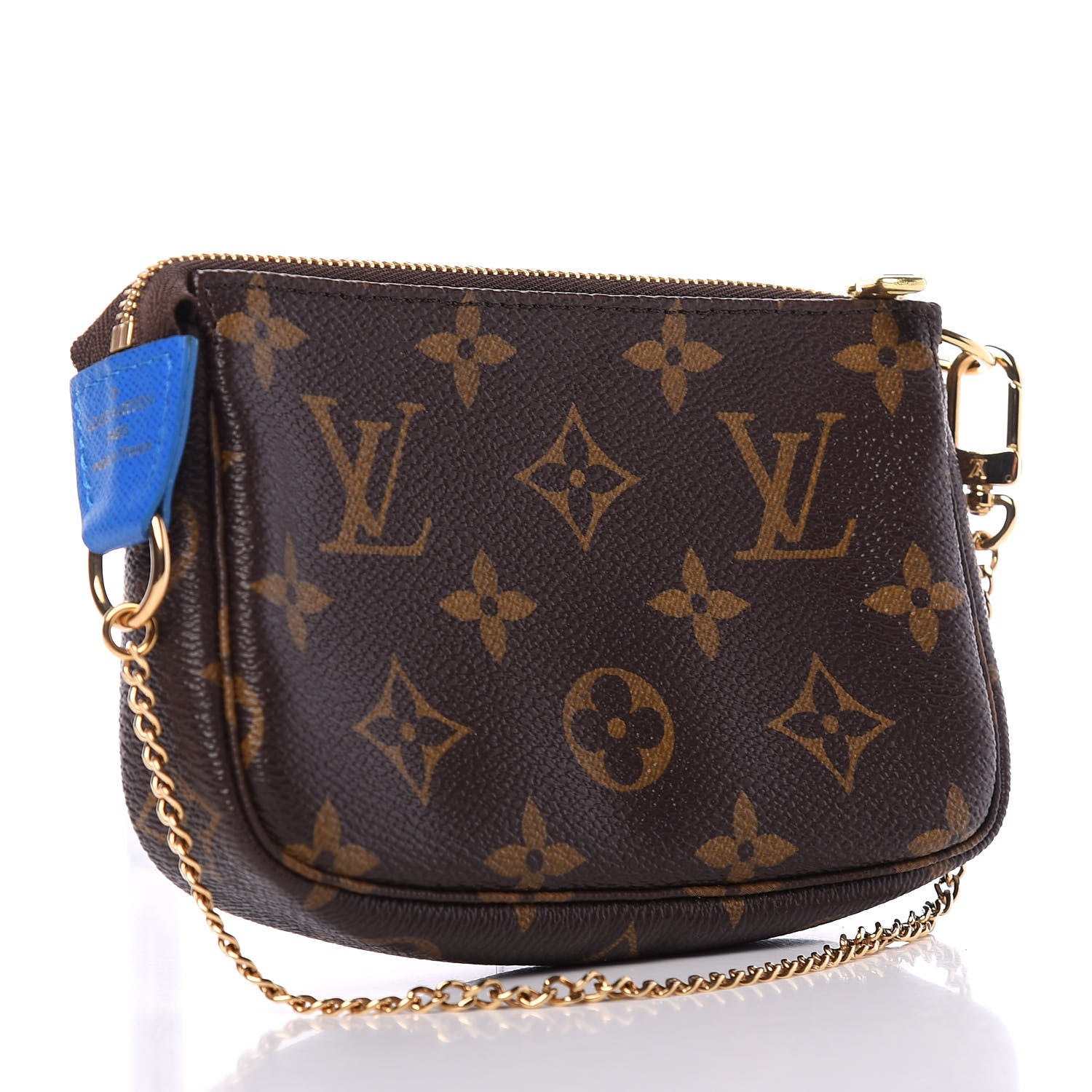 Louis Vuitton Monogram 2019 Christmas Animation Mini Venice Pochette Accessories Blue 3 of 12