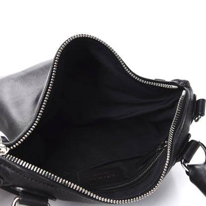 Givenchy Pebbled Calfskin Medium Pyramid Stud Pandora Black 5 of 10