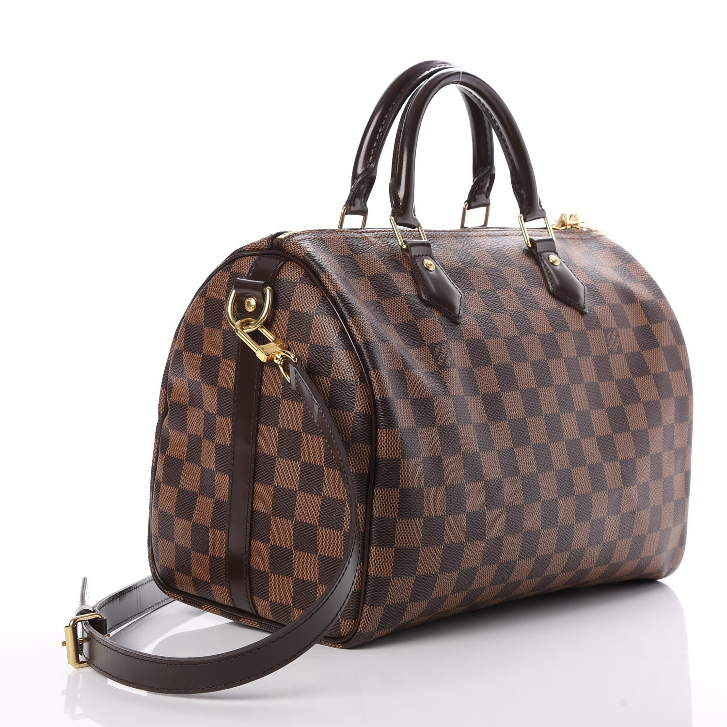 Louis Vuitton Damier Ebene Speedy Bandouliere 30 4 of 9