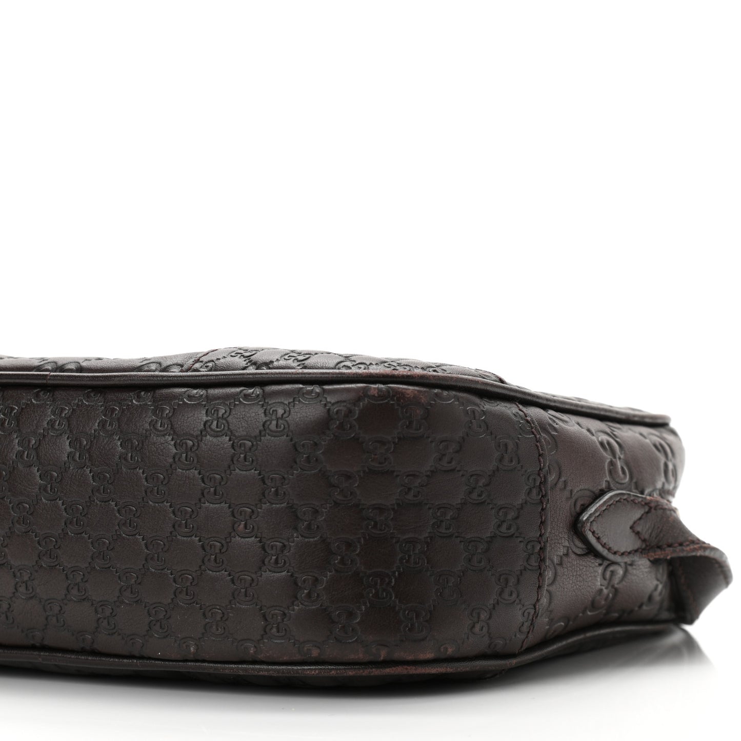 Guccissima Mini Bree Messenger Bag Chocolate