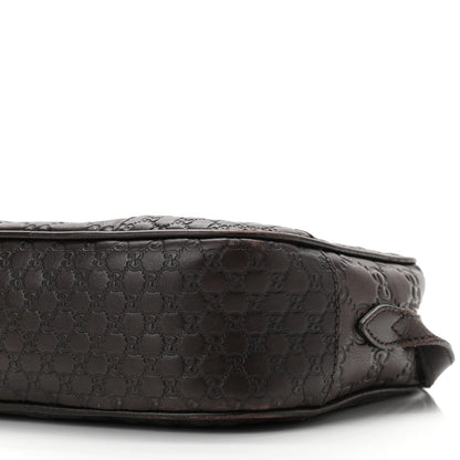 Gucci Guccissima Mini Bree Messenger Bag Chocolate 9 of 9