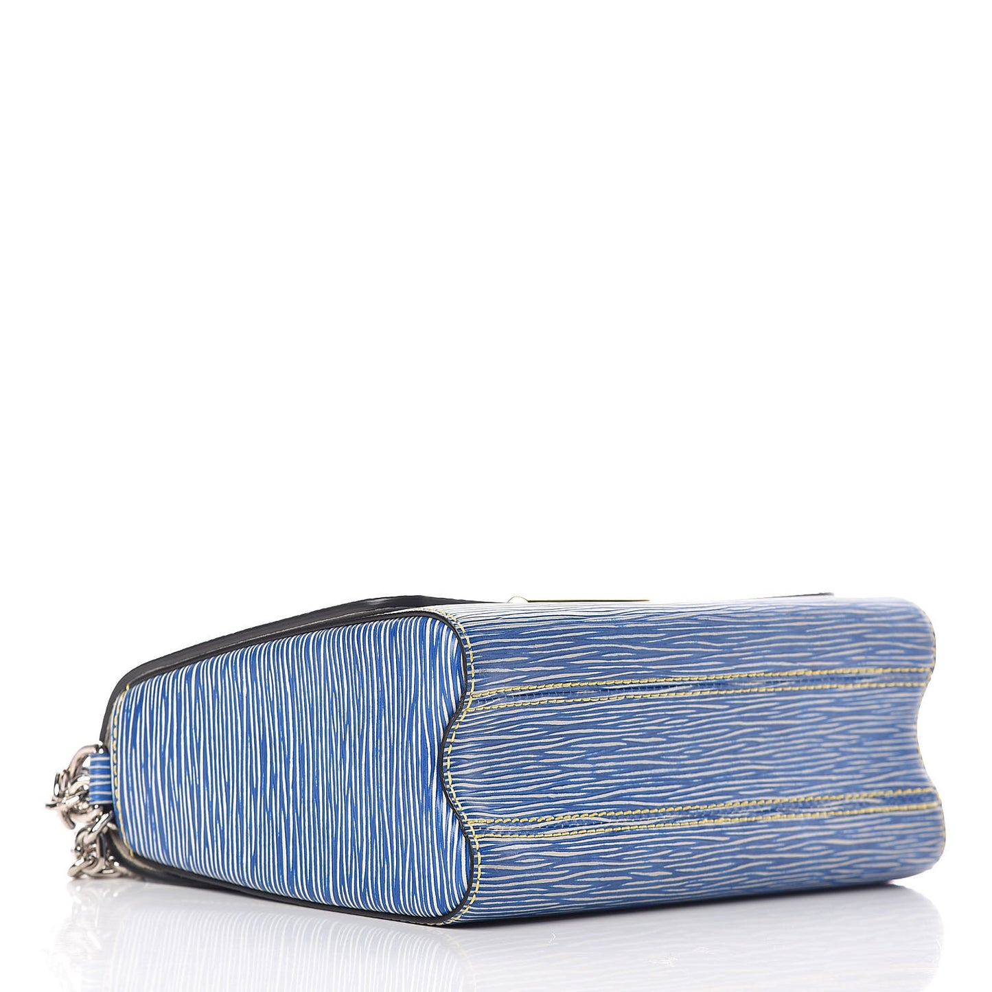 Epi Twist Shoulder Bag MM Denim Light