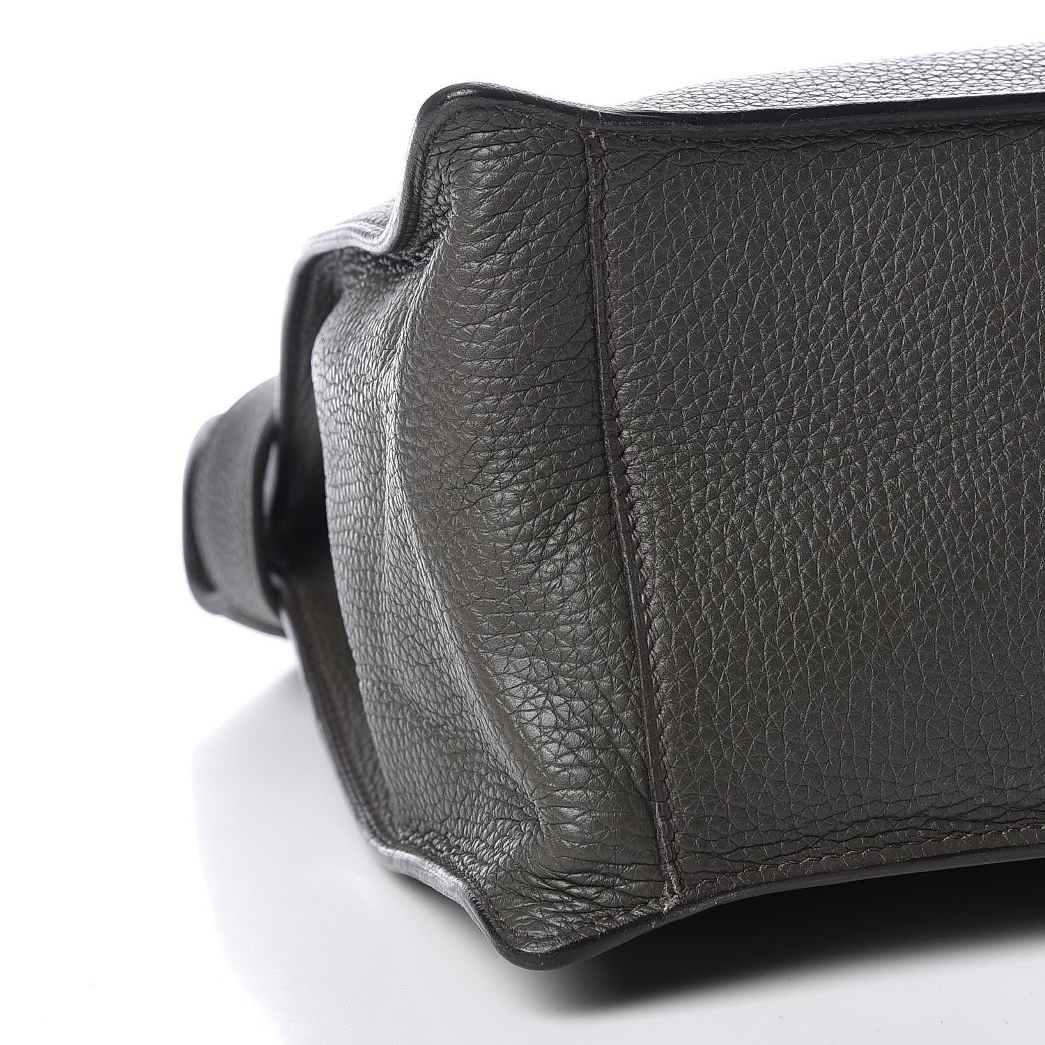 Hermes Taurillon Clemence Etribelt Vert De Gris 8 of 11