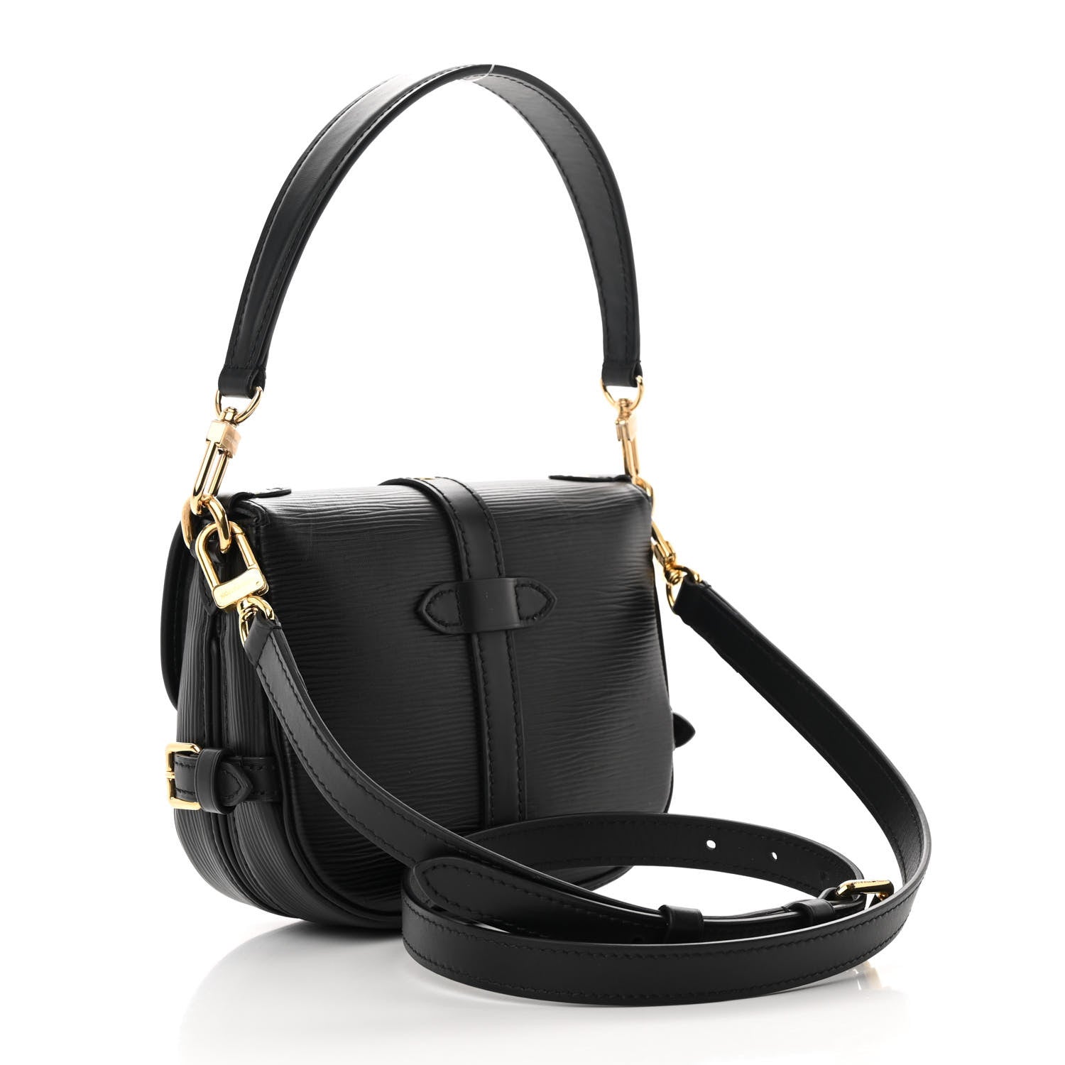 Louis Vuitton Epi Saumur BB Black 3 of 13