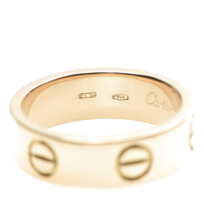 Cartier 18K Yellow Gold 5.5mm LOVE Ring 50 5.25 4 of 6
