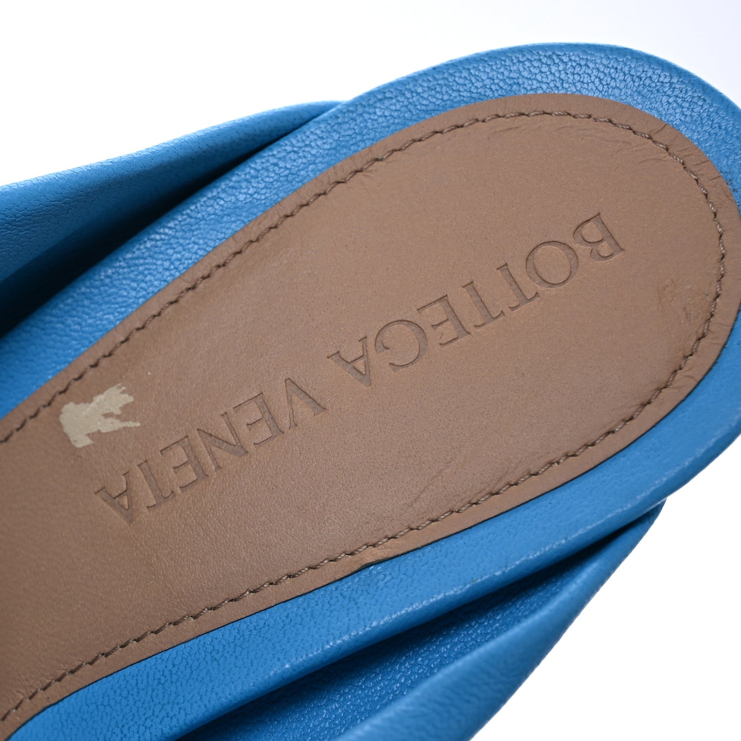Stretch Nappa The Bold Mules 36.5 Sky Blue