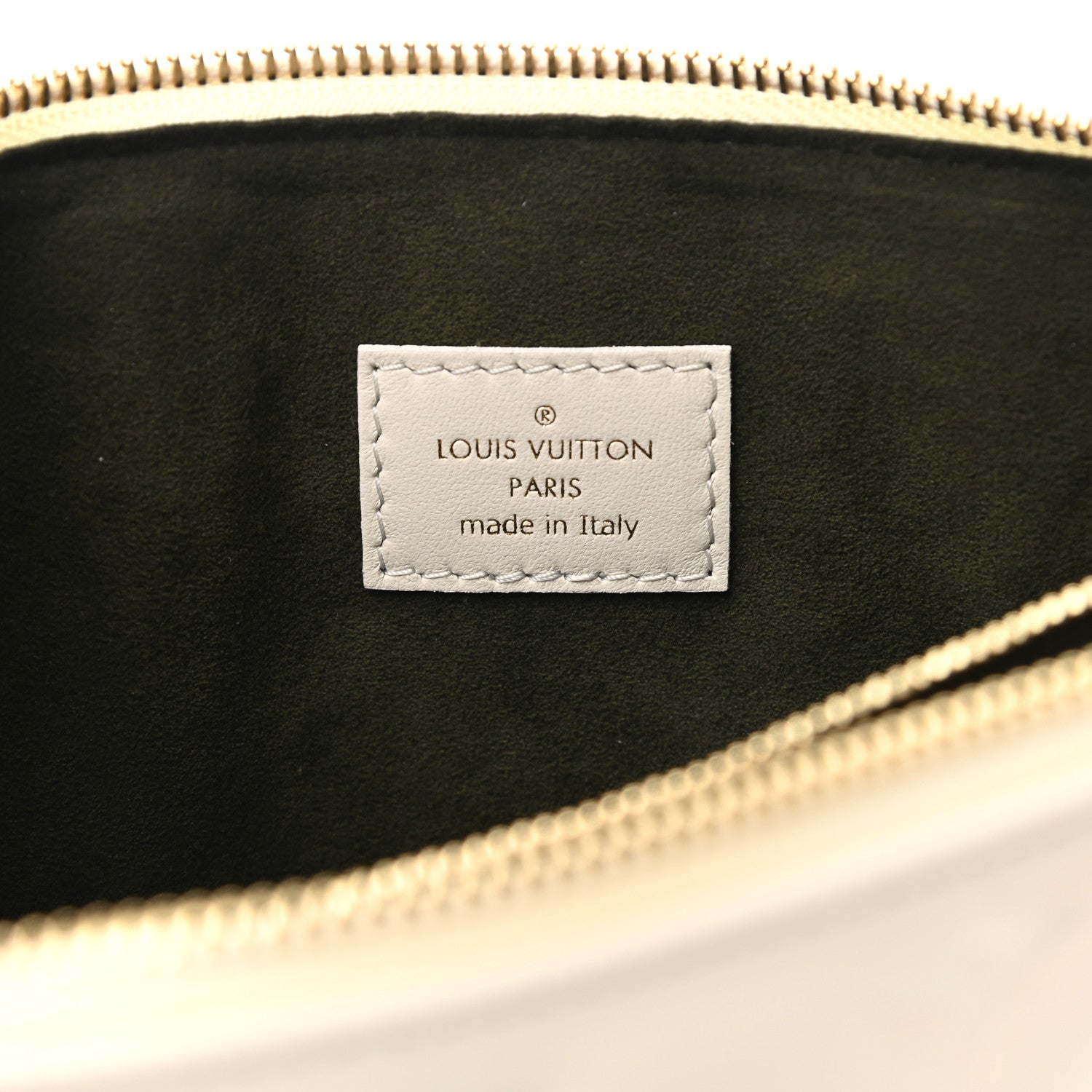 Louis Vuitton Lambskin Embossed Monogram Coussin PM Cream 6 of 8