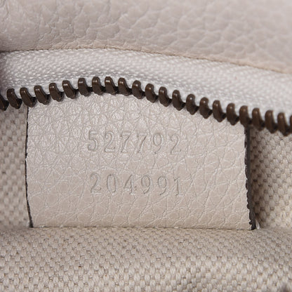 Gucci Grained Calfskin Small Logo Belt Bag White 7 of 7