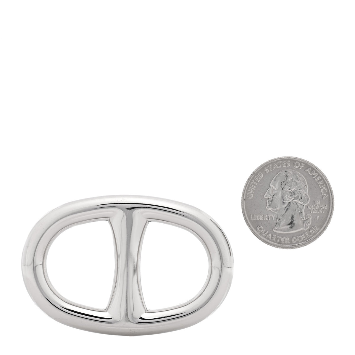 Palladium Chaine D'Ancre Scarf Ring
