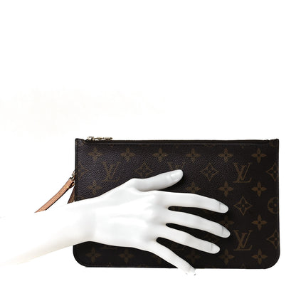 Louis Vuitton Monogram Neverfull MM GM Pochette 7 of 7