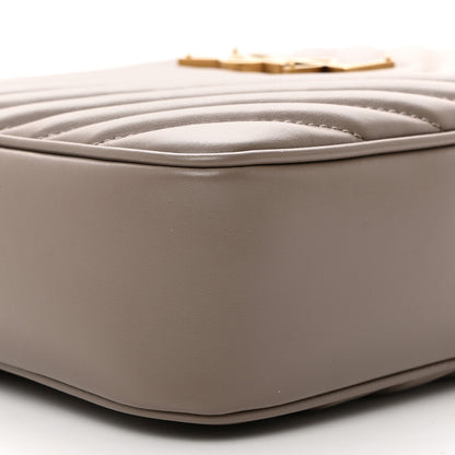 Saint Laurent Calfskin Matelasse Monogram Lou Camera Bag Greyish Brown 9 of 10