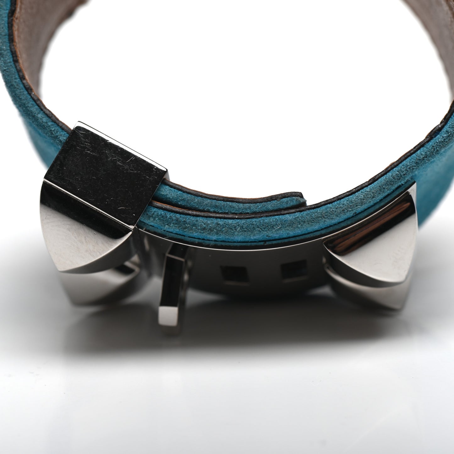 Veau Doblis Suede Collier de Chien CDC Bracelet Turquoise