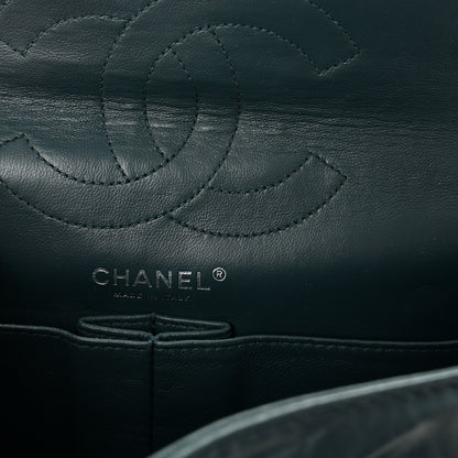 Chanel Aged Calfskin Quilted 2.55 Reissue 226 Flap Green 6 of 10