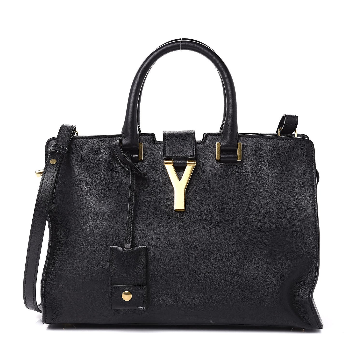 Calfskin Small Classic Y Cabas Black