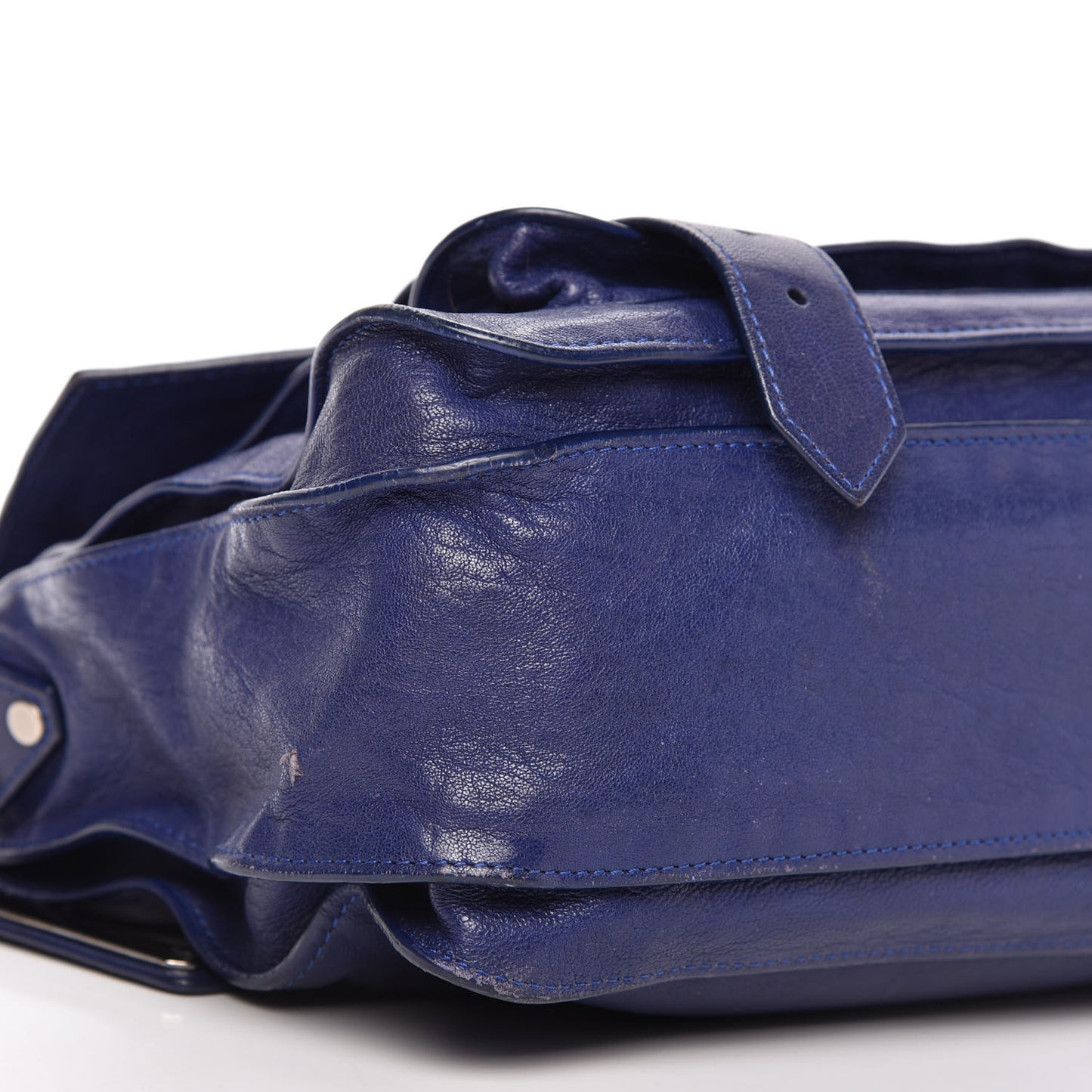 Lambskin Medium PS1 Satchel Cobalt Blue
