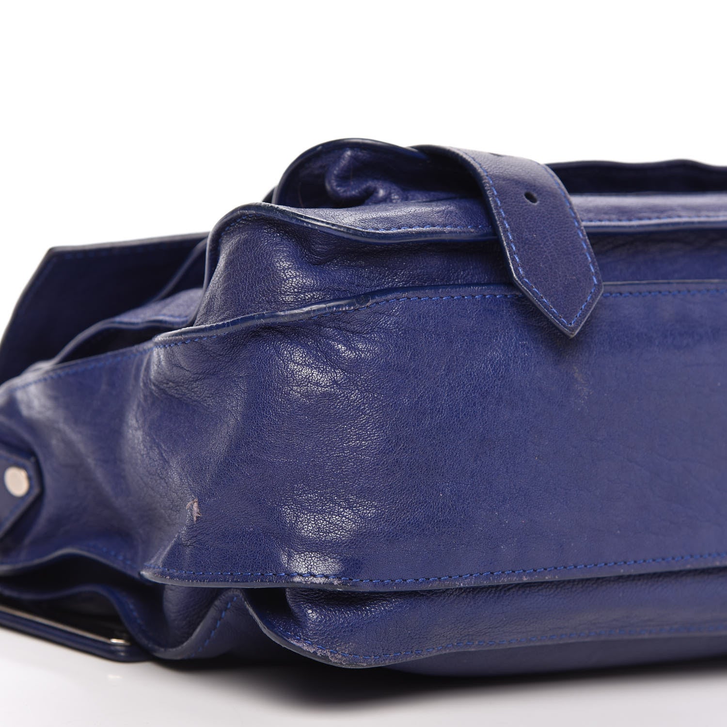Proenza Schouler Lambskin Medium PS1 Satchel Cobalt Blue 6 of 15