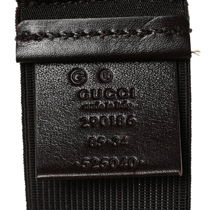 Gucci Nylon Interlocking G Belt 85 34 Brown 3 of 3