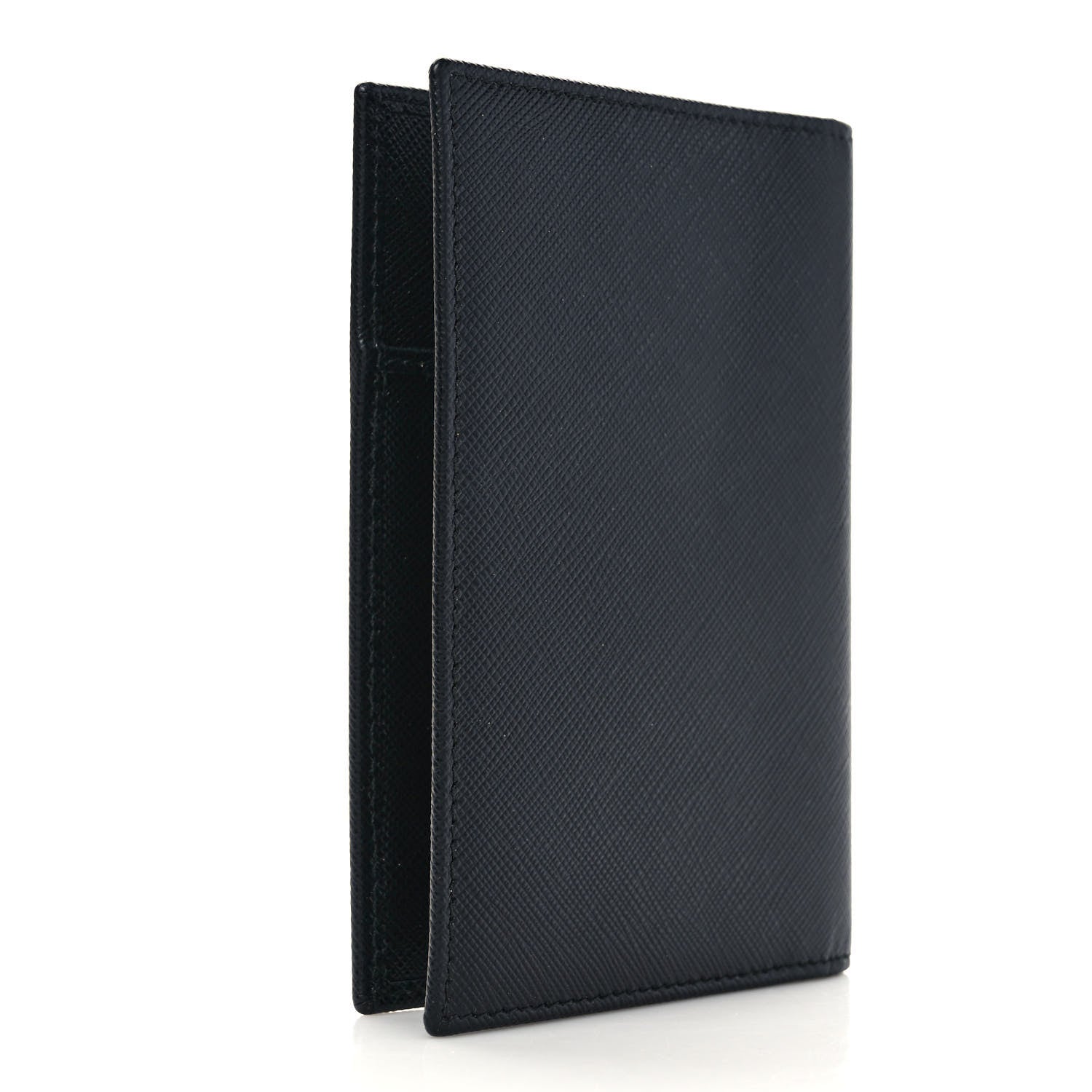 Prada Saffiano Passport Holder Black 3 of 6