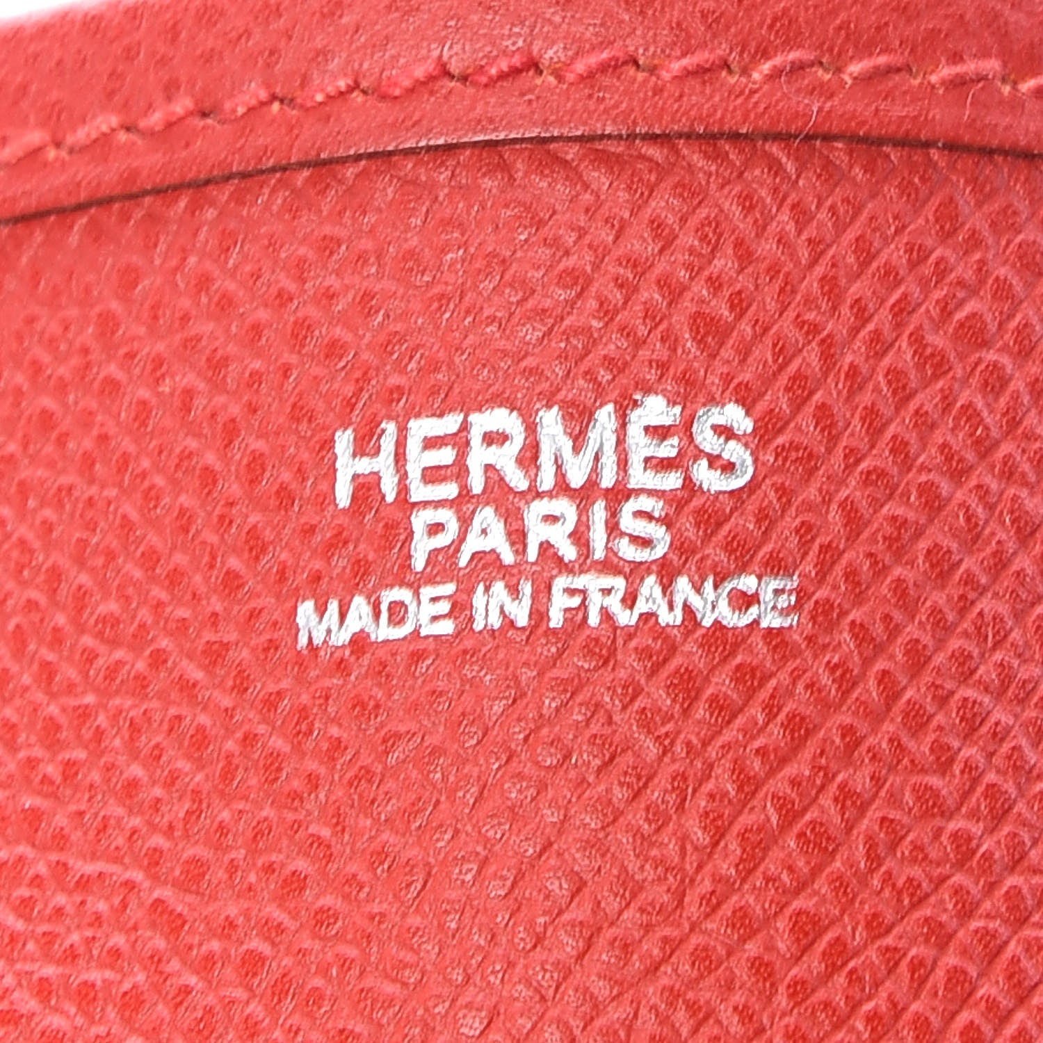 Hermes Epsom Evelyne PM Vermillion 8 of 9