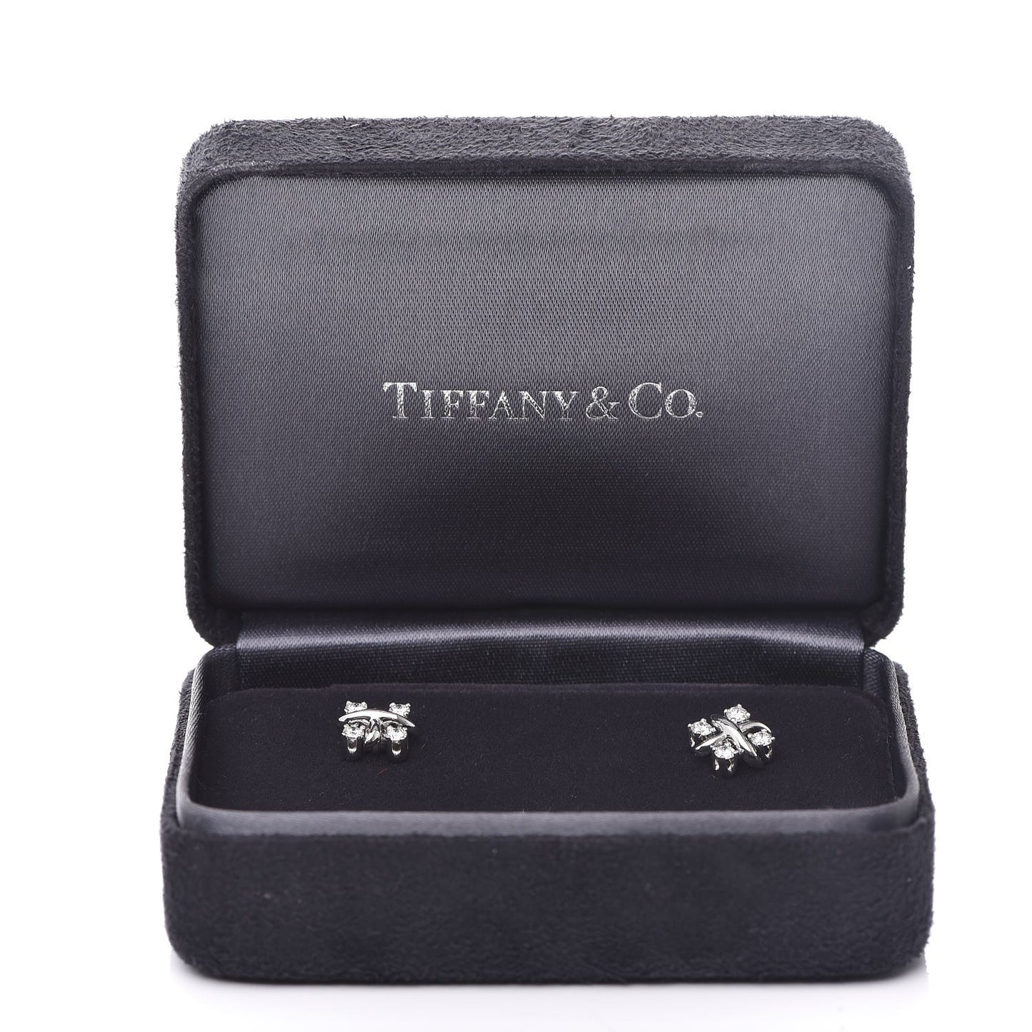 Platinum Diamond Schlumberger Lynn Earrings